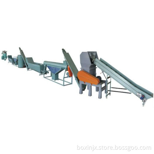 PET recycling and washing line